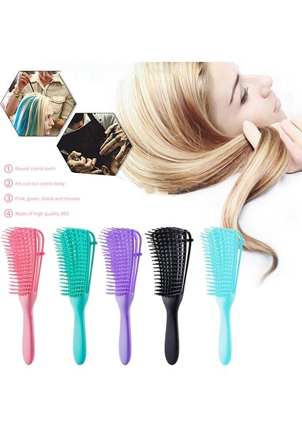 No.1 Tarzı Saç Tarak Şekillendirici Saç Fırçası Düz ​​kıvırcık Saç Dolaşık Açıcı Fırça Saç Derisi Masaj Saç Fırçası Kadınlar Için Ev Salon Sağlıklı Bakım (Yurt Dışından) fiyatları