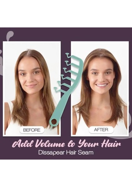 Yeşil Stil Z Şekilli Tarak Saç Yarık Tarak Kıvırcık Patlama Şekillendirici Puf Kuaförlük Tarak Salon Saç Şekillendirici Kız Ev Kuaför Saç Güzellik (Yurt Dışından) fiyatları