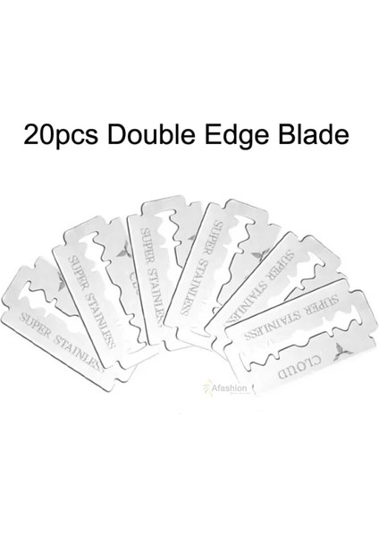 Çift Kenarlı Bıçak Güvenlik Tıraş Bıçakları Sakal Saç Kesme Tıraş Daha Keskin Tg Bıçak Kartuşu Araçları (Yurt Dışından)