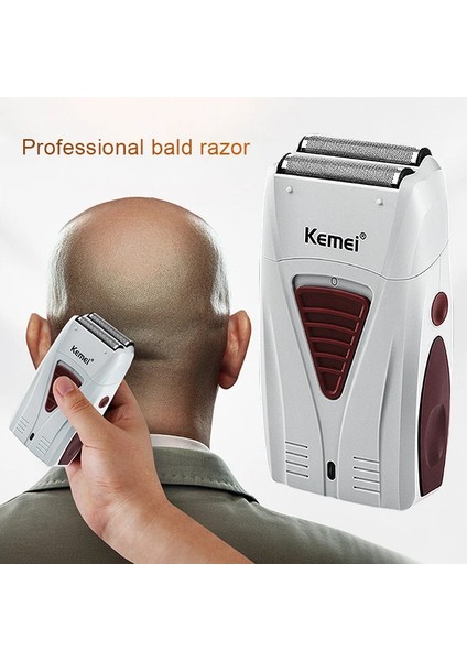 Bıçak Stili Erkekler Için 3D Elektrikli Tıraş Makinesi Esnek Bıçak Net Su Geçirmez Islak ve Kuru Çift Kullanımlı Yüzer Yüz Sakal Elektrikli Tıraş Makinesi Tıraş Makinesi F30 (Yurt Dışından)