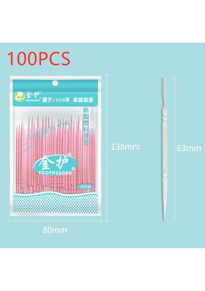 Pembe Tarzı Sıcak Çanta Diş Pensesinde Seçtikleri Diş Çubuğu Diş Temiz Ağız Temizleme Bakımı Tek Kullanımlık Ipi Iplik Kürdan (Yurt Dışından)