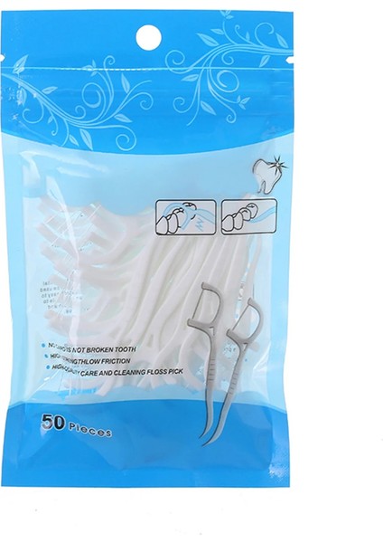 Hafif Ağız Bakımı Evde Diş Ipi Diş Temizleme Elastik Beyaz Çubuk Interdental Fırça Taşınabilir Kaymaz Saplı Hijyen (Yurt Dışından) fırsatları