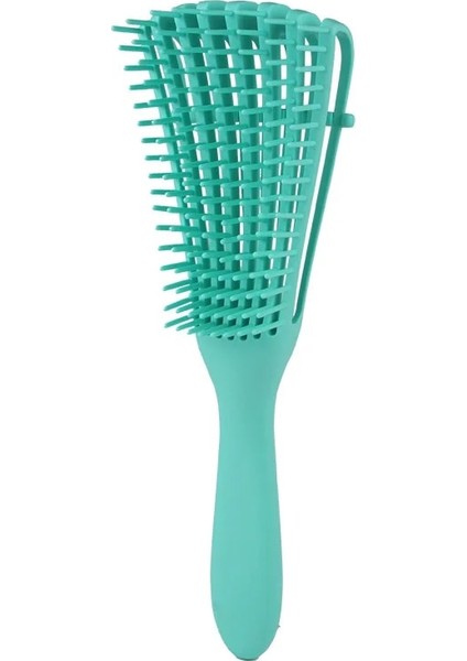 Yeşil Stil Saç Fırçası Ayarlamak Kadın Saç Derisi Masaj Tarak Kıvırcık Saç Fırçası Dolaşık Açıcı Tarak Salon Şekillendirici Kuaförlük Araçları Baş Masajı (Yurt Dışından)