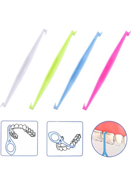 Yeşil Stil Ortodontik Hizalayıcı Tepsi Sökücü Görünmez Parantez Seçici Çıkarıcı Görünmez Çıkarılabilir Parantez Temizle Diş Ağız Bakımı Araçları (Yurt Dışından) modelleri