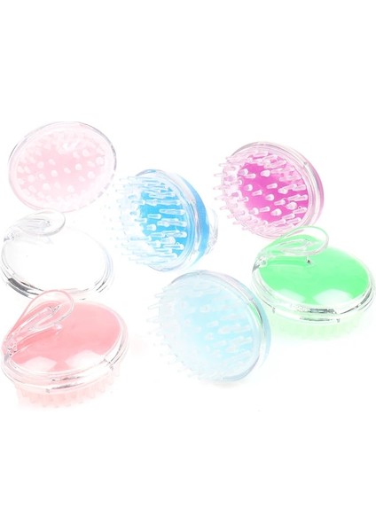 Gümüş Tarzı 1 Adet El Silikon Saç Derisi Şampuan Masaj Fırçası Yıkama Duş Saç Masajı Temiz Fırça Duş Saç Fırçası Tarak Fırça (Yurt Dışından) modelleri