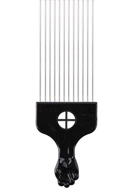 22.5cm Stili Geniş Dişler Bruk Tarak Çatal Saç Fırçası Ekleme Saç Toplama Tarak Plastik Dişli Tarak Kıvırcık Afro Saç Şekillendirme Araçları Için Aksesuarlar (Yurt Dışından)