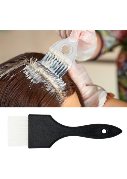 Kırmızı Stil Pp Kolu Doğal Saç Fırçaları Berber Profesyonel Kuaför Balayage Boyama Aracı Balayage Saç Fırçası Boyama Saç Boyası Fırçası (Yurt Dışından)