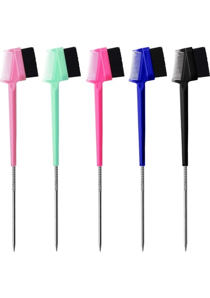 Pembe Tarzı Sıcak Satış Kenar Kontrolü Saç Fırçası Metal Sıçan Kuyruğu Tarak Ayrılık Pin Kuyruk Kuaförlük Şekillendirici Güzellik Aracı (Yurt Dışından) modelleri