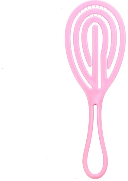 Mor Tarzı Saç Tarak Saç Derisi Masaj Saç Fırçası Islak Kıvırcık Detangle Tarak Dolaşık Açıcı Saç Fırçası Kadın Salon Kuaförlük Şekillendirici Araçlar Berber (Yurt Dışından)