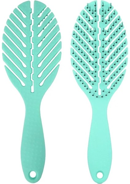 Mor Tarzı Saç Tarak Saç Derisi Masaj Saç Fırçası Islak Kıvırcık Detangle Tarak Dolaşık Açıcı Saç Fırçası Kadın Salon Kuaförlük Şekillendirici Araçlar Berber (Yurt Dışından) fırsatları