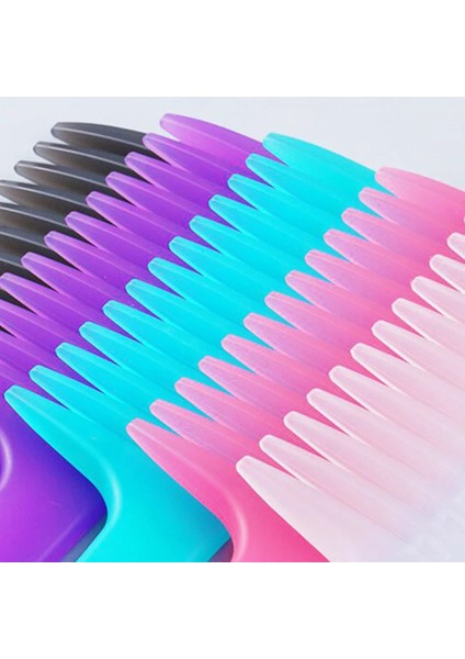 Pembe Tarzı 1 Adet Anti-Statik Büyük Geniş Diş Tarak Kuaförlük Tarak Kadın Asılı Delik Kolu Kavrama Kıvırcık Saç Fırçası Güzellik Saç Tarak (Yurt Dışından) indirimleri