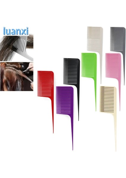 Kırmızı Stil Yeni Gelenler Büyük Geniş Diş Tarak Kanca Kolu Dolaşık Açıcı Saç Dökülmesini Azaltmak Tarak Saç Elbise Salon Boyama Şekillendirici Fırça Araçları (Yurt Dışından) fiyatları