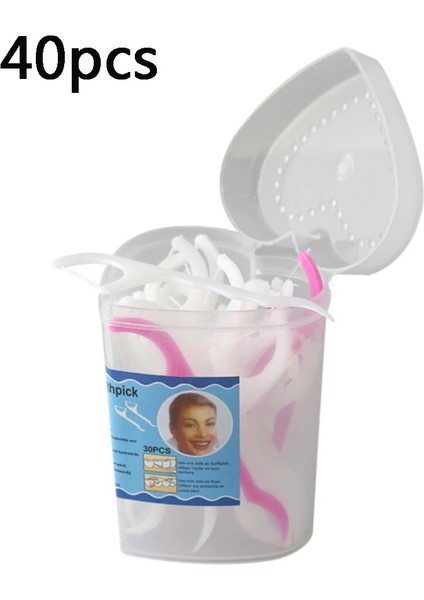Fildişi Tarzı Adet Ağız Hijyeni Diş Ipi Diş Çubuğu Seçtikleri Interdental Fırça Diş Temiz Bakım Kürdan Pensesinde Günlük Yaşam Aracı (Yurt Dışından)