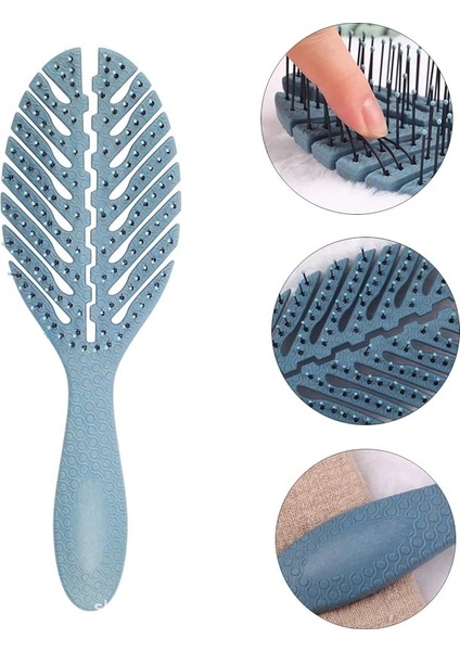 Siyah Stil Saç Tarak Saç Derisi Masaj Saç Fırçası Islak Kıvırcık Detangle Tarak Dolaşık Açıcı Saç Fırçası Kadın Salon Kuaförlük Şekillendirici Araçlar Berber (Yurt Dışından) fiyatları