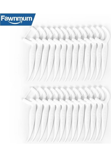 Fawnmum Dental Flo Tek Kullanımlık Dental Floklar Plastik Kürdan Diş Temizleme Diş Arası Fırçalar (Yurt Dışından) fırsatları