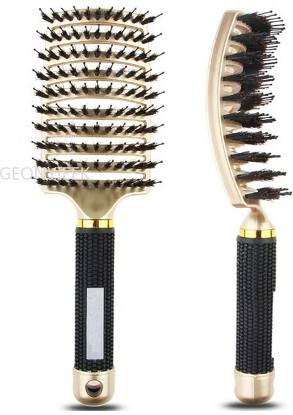 Siyah Stil Saç Derisi Masaj Tarak Saç Fırçası Kıl Naylon Kadın Islak Kıvırcık Detangle Saç Fırçası Salon Kuaförlük Şekillendirici Araçları (Yurt Dışından) modelleri