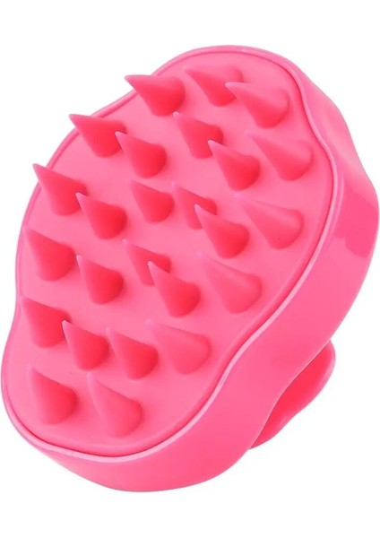 H Tarzı Şampuan Fırçası Saç Derisi Masajı Islak ve Kuru Saç Şampuan Fırçaları Kadınlar Için Yumuşak Silikon Kauçuk Fırça Pet Saç Temizleme (Yurt Dışından)