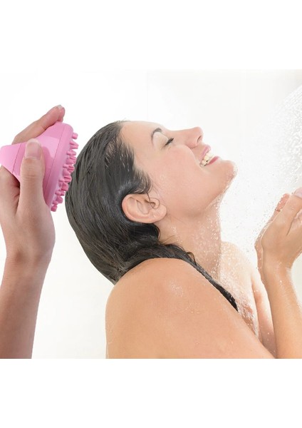 H Tarzı Şampuan Fırçası Saç Derisi Masajı Islak ve Kuru Saç Şampuan Fırçaları Kadınlar Için Yumuşak Silikon Kauçuk Fırça Pet Saç Temizleme (Yurt Dışından) indirimleri