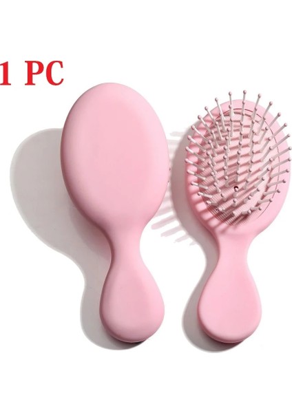 Mini Pembe Tarzı Kadın Saç Tarak Saç Derisi Masaj Tarak Kıl Naylon Saç Fırçası Islak Kıvırcık Detangle Saç Fırçası Salon Kuaförlük Şekillendirici Araçları (Yurt Dışından)
