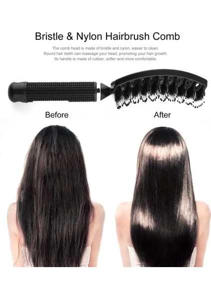 Mini Pembe Tarzı Kadın Saç Tarak Saç Derisi Masaj Tarak Kıl Naylon Saç Fırçası Islak Kıvırcık Detangle Saç Fırçası Salon Kuaförlük Şekillendirici Araçları (Yurt Dışından) indirimleri