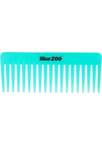 Mavi Stil Saç Fırçası Anti-Statik Tarak Kadın Geniş Diş Saç Fırçası Salon Kuaförlük Şekillendirici Kıvırcık Saç Tarak (Yurt Dışından)