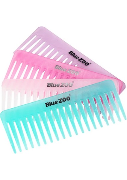 Mavi Stil Saç Fırçası Anti-Statik Tarak Kadın Geniş Diş Saç Fırçası Salon Kuaförlük Şekillendirici Kıvırcık Saç Tarak (Yurt Dışından) fırsatları