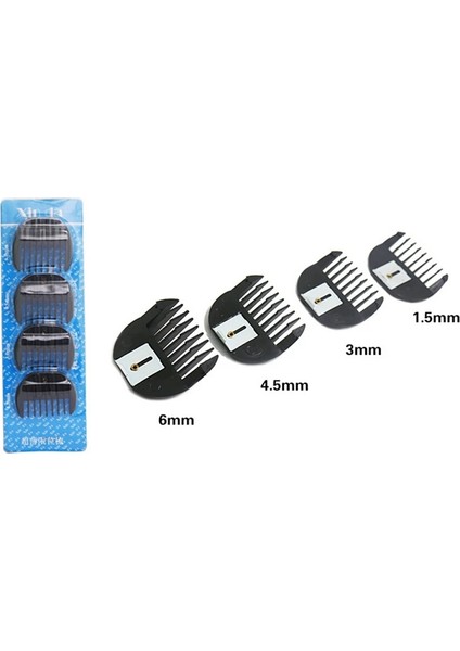 Mavi Stil Pcs Renkli Saç Kesme Makinesi Limit Tarak Kılavuz Limit Tarak Düzeltici Muhafızları Eklenti Evrensel Profesyonel Saç Düzelticiler (Yurt Dışından)