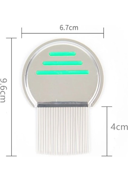 Kırmızı Stil Paslanmaz Çelik Terminatör Bit Tarak Çocuklar Saç Kurtulmak Headlice Süper Yoğunluk Diş Nits Tarak Nit Ücretsiz Kaldır (Yurt Dışından) indirimleri