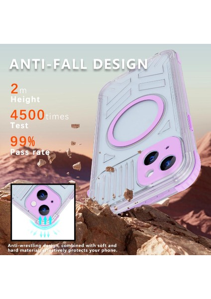 Iphone 15 Için Kılıf 12FT Askeri Darbeye Dayanıklı IP68 Su Geçirmez Tam Manyetik (Yurt Dışından) fırsatları