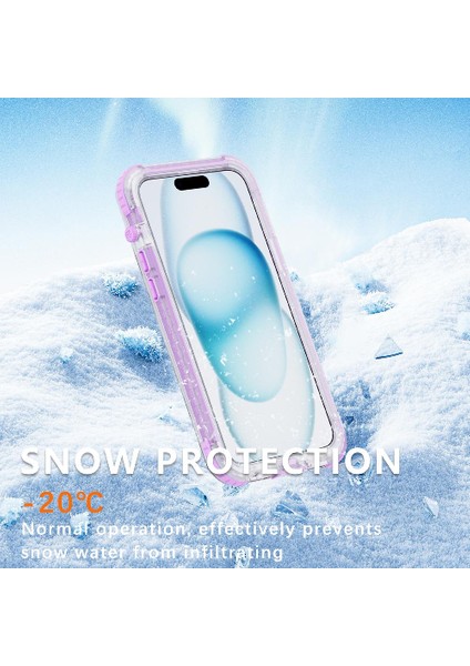 Iphone 15 Için Kılıf 12FT Askeri Darbeye Dayanıklı IP68 Su Geçirmez Tam Manyetik (Yurt Dışından) indirimleri