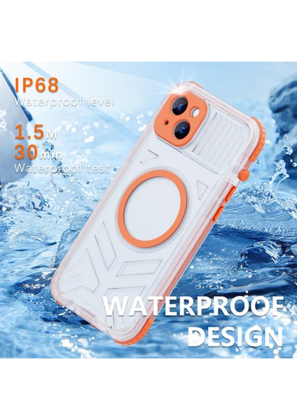 Iphone 15 Için Kılıf 12FT Askeri Darbeye Dayanıklı IP68 Su Geçirmez Tam Manyetik (Yurt Dışından) indirimleri