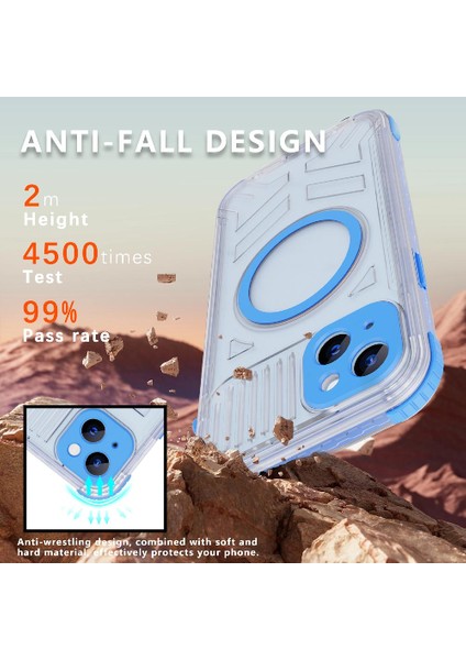 Iphone 15 Için Kılıf 12FT Askeri Darbeye Dayanıklı IP68 Su Geçirmez Tam Manyetik (Yurt Dışından) fırsatları