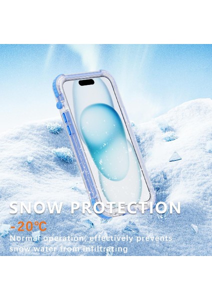 Iphone 15 Için Kılıf 12FT Askeri Darbeye Dayanıklı IP68 Su Geçirmez Tam Manyetik (Yurt Dışından) indirimleri