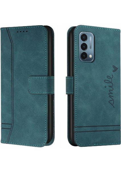 Oneplus Nord N200 Kart Yuvaları Kapak Için Telefon Kılıfı Manyetik Kapatma El Pu (Yurt Dışından)