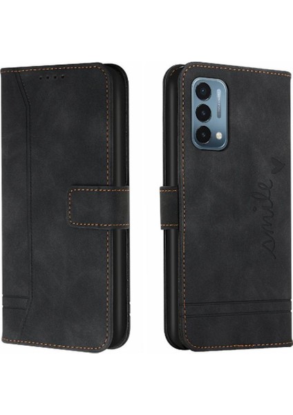 Oneplus Nord N200 Kart Yuvaları Kapak Için Telefon Kılıfı Manyetik Kapatma El Pu (Yurt Dışından)