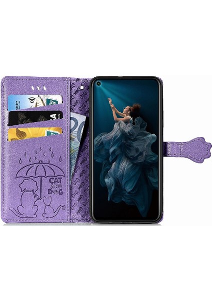 Huawei Honor 20 Için Kılıf Pro Darbeye Karikatür Hayvanlar Deri Kılıf Flip (Yurt Dışından) indirimleri