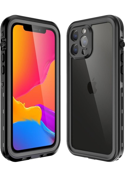 Iphone 13 Için Kılıf Pro Max IP68 Su Geçirmez Tam 12FT Askeri Darbeye (Yurt Dışından)