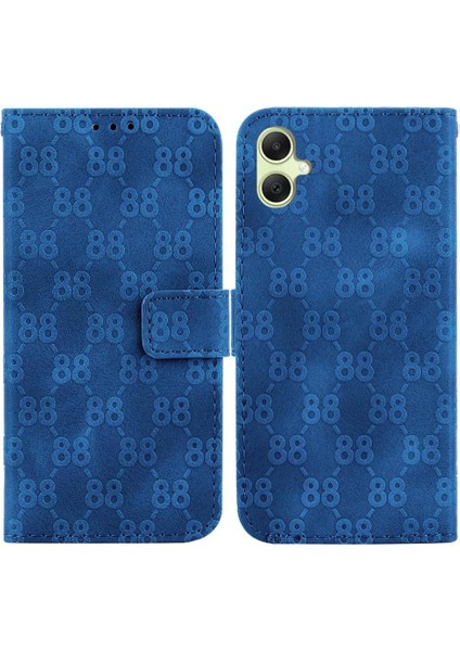 Samsung Galaxy A05 Için Telefon Kılıfı Cüzdan Kapak Kickstand Pu Deri Çift (Yurt Dışından)