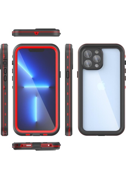 Iphone 13 Için Kılıf Pro Max IP68 Su Geçirmez Tam 12FT Askeri Darbeye (Yurt Dışından)