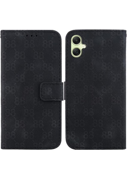Samsung Galaxy A05 Için Telefon Kılıfı Cüzdan Kapak Kickstand Pu Deri Çift (Yurt Dışından)
