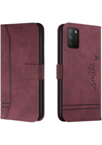 Telefon Kılıfı Için Xiaomi Poco M3 Manyetik Kapatma Pu Deri Flip Folio Kart (Yurt Dışından) indirimleri