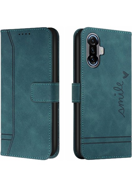 Telefon Kılıfı Için Xiaomi Poco F3 Gt Manyetik Kapatma Kart Yuvaları Kapak El Pu (Yurt Dışından) indirimleri