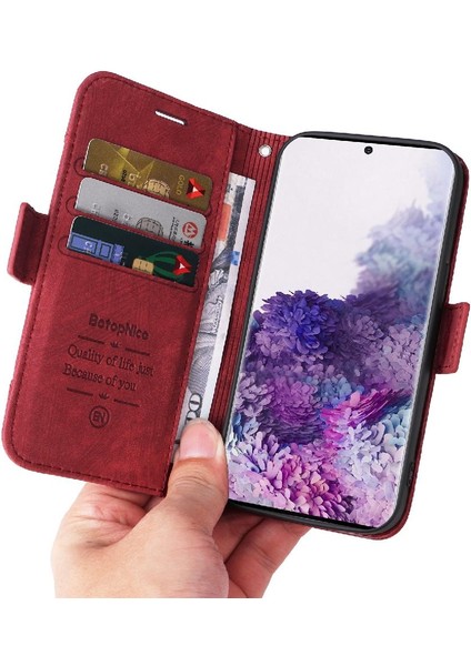 Samsung Galaxy S20 Artı 5g Için Kılıf Cüzdan Kapak Çevirin Kart Yuvaları Tpu (Yurt Dışından)