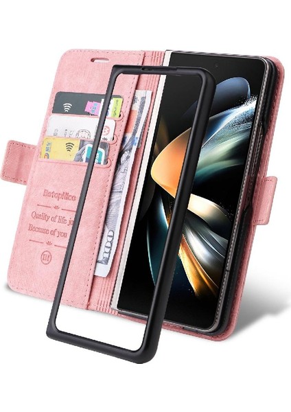 Samsung Galaxy Z Için Kılıf Fold 4 5g Kart Yuvaları Cüzdan Kapak Çevirin Tpu (Yurt Dışından) indirimleri