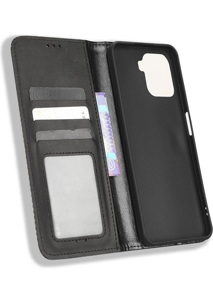 Blackview Oscal C80 Pu Deri Cüzdan Manyetik Kapatma Için Kılıf (Yurt Dışından)
