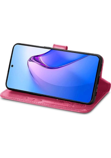 Oppo Oppo 8 Pro Flip Kapak Kılıf Için Dört Yapraklı Yonca Iş (Yurt Dışından)