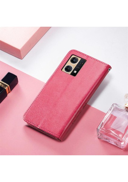 Oppo Case 7 4g Için Kılıf Kapak Çevirin Kılıf Dört Yapraklı Yonca Zarif (Yurt Dışından) indirimleri