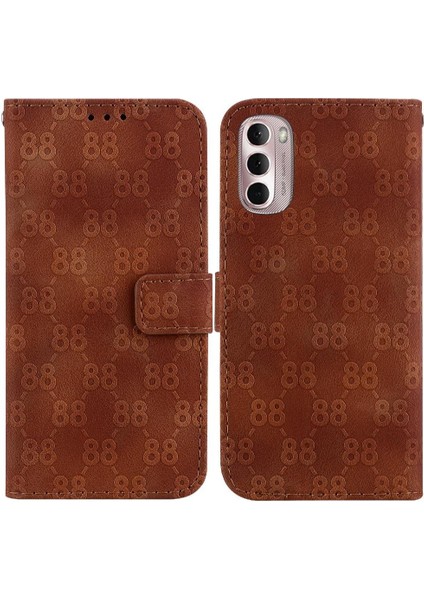 Motorola Moto G Stylus 4g 2022 Için Telefon Kılıfı Kart Tutucu Kickstand Çift (Yurt Dışından)