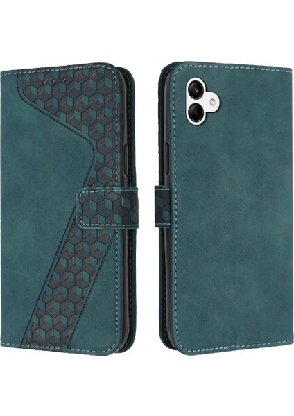 Samsung Galaxy A04E Cüzdan Manyetik Kapak Için Telefon Kılıfı Folio Kart Yuvaları (Yurt Dışından)