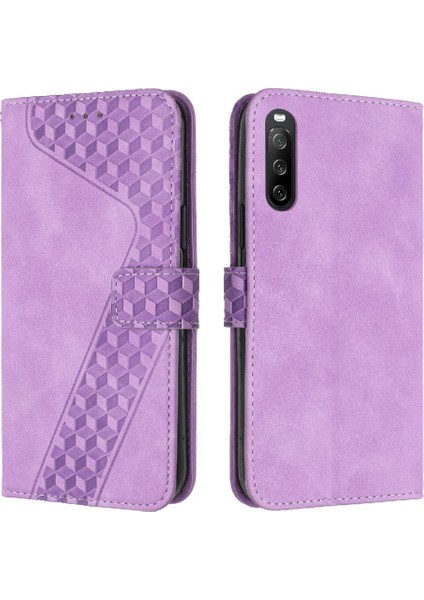 Sony Xperia 10 Iv Için Telefon Kılıfı Cüzdan Flip Folio Kart Yuvaları Kapak (Yurt Dışından)